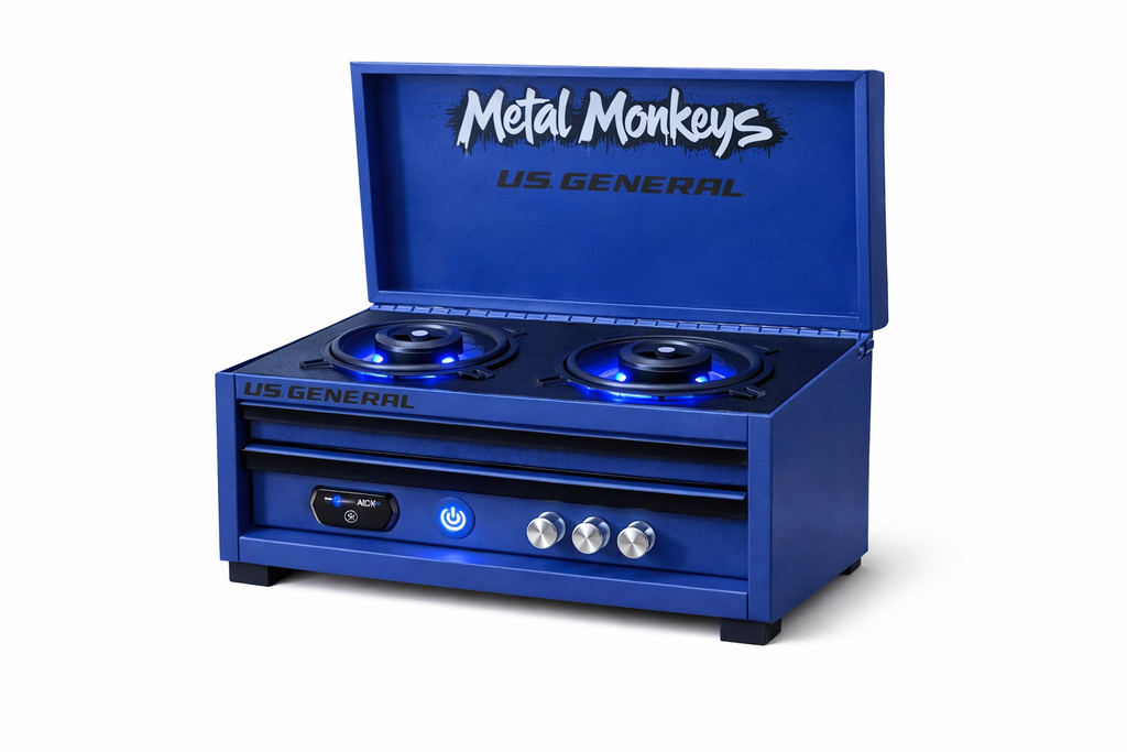 U.S General Mini Toolbox Custom Speaker - YZ Blue